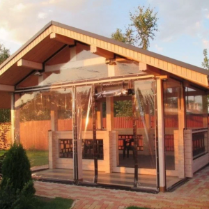 МЯГКИЕ ОКНА ИЗ ПОЛИУРЕТАНА 700 МКР. (ОКАНТОВКА OXFORD), 1 М.КВ.